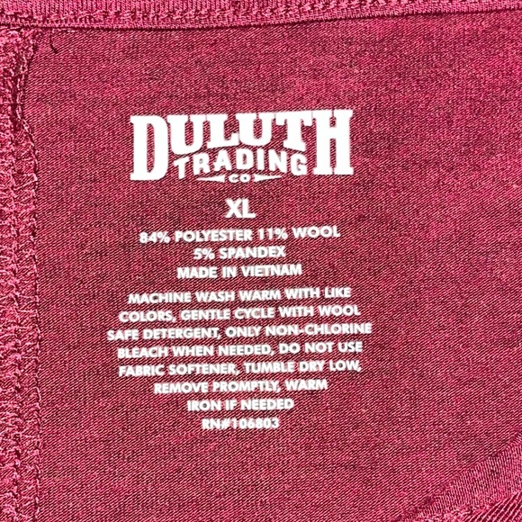 Duluth Trading‎ Co Long Sleeve Hoodie Tee Size XL - Picture 9 of 11